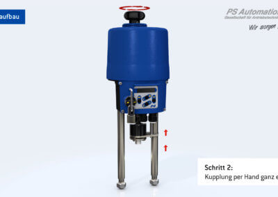 PS Automation Schubantrieb Bedienungsanleitung